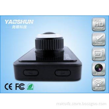 2 Channel Night Vision Auto Dash Camera With GPS Logger , M